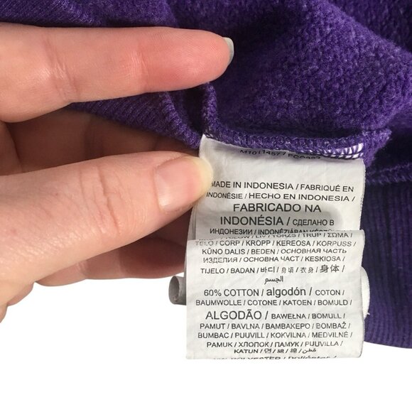 LSU Tigers Pullover Crewneck Sweatshirt Captivating Apparel Women 2XL - Picture 8 of 8